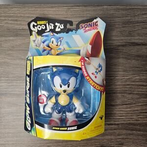 Heroes of Goo Jit Zu Classic Sonic the Hedgehog Hero - Stretch Sonic NWT